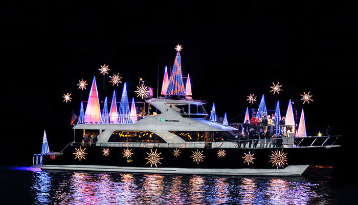 115th Newport Beach Christmas Boat Parade and Ring of Lights