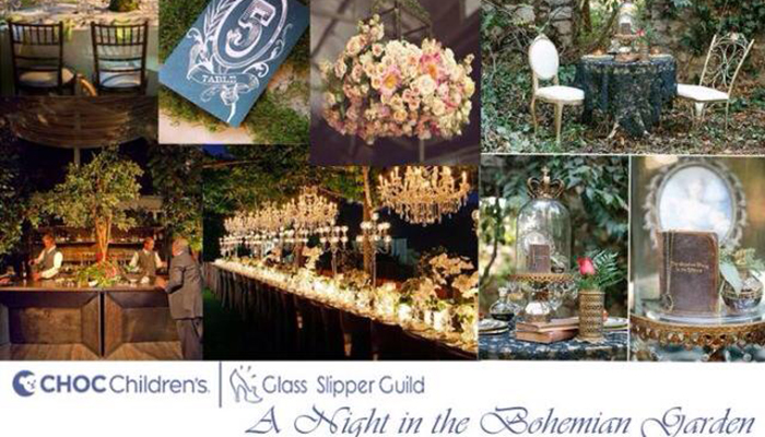 CHOC Children’s Glass Slipper Guild A Night in the Bohemian Garden Gala