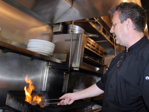 Chef Bruno grilling 1