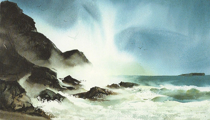 Watercolor Exploration at Seaside Gallery & Goods
