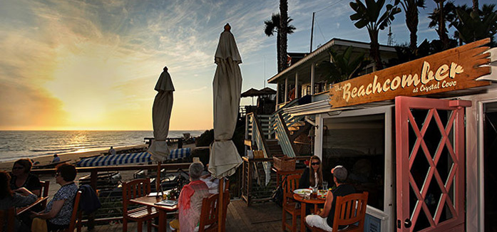 One of OpenTable's top spots for al fresco dining, the Beachcomber offers waterfront dining in the purest sense.