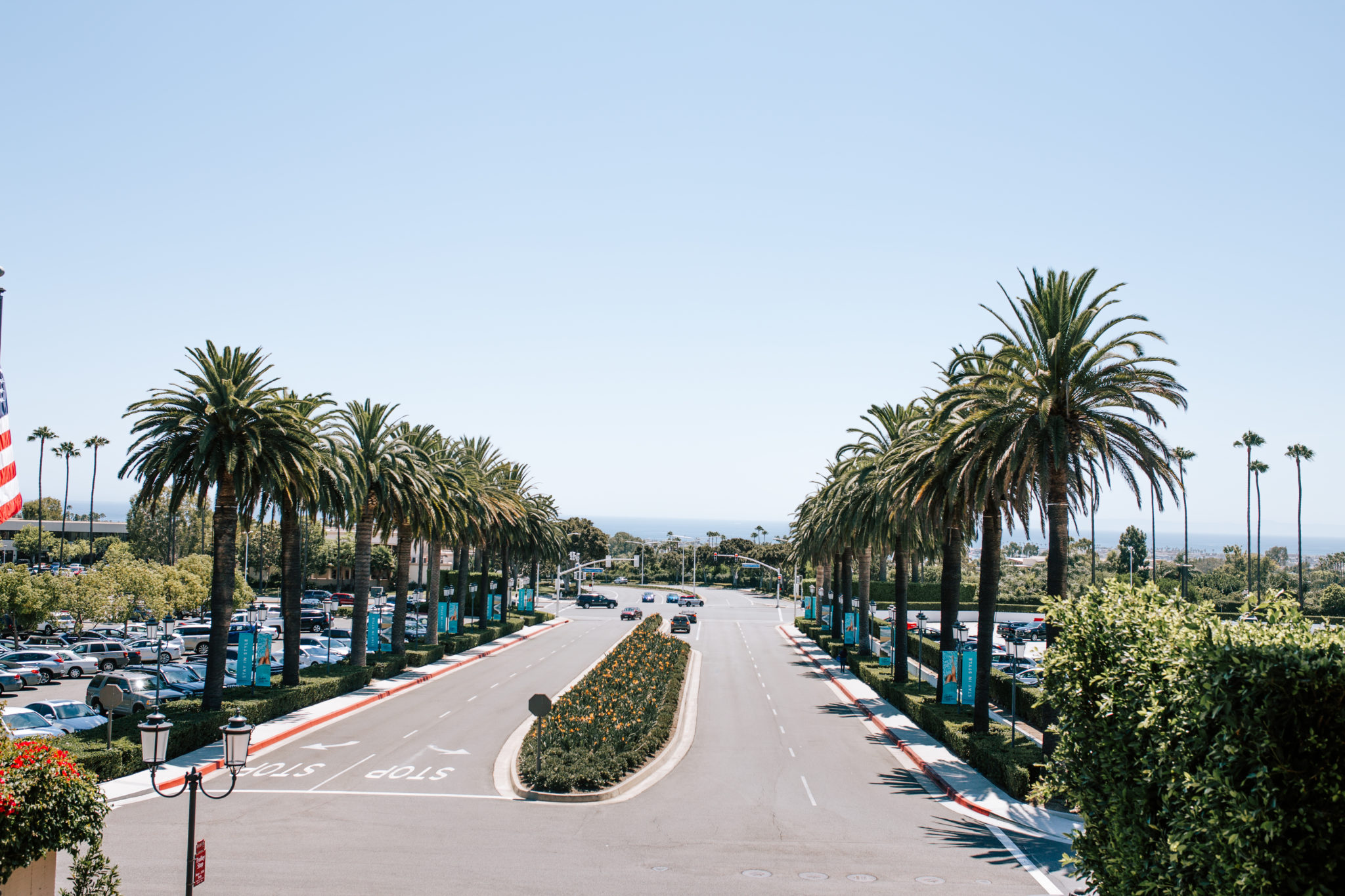 Fashion Island Newport Beach, California open air mall wit…