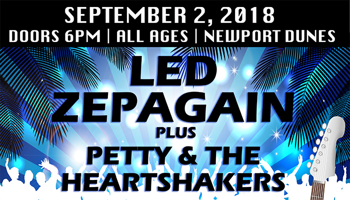 Led Zepagain & Petty & the Heartshakers at Newport Dunes