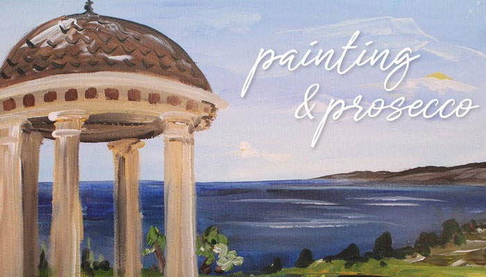 Painting & Prosecco at Pelican Hill
