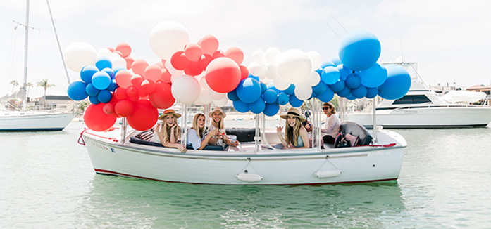 Recreating Lauren Conrad’s Duffy Boat Party