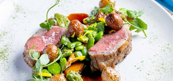 Seasonal Dish: Lamb Saddle