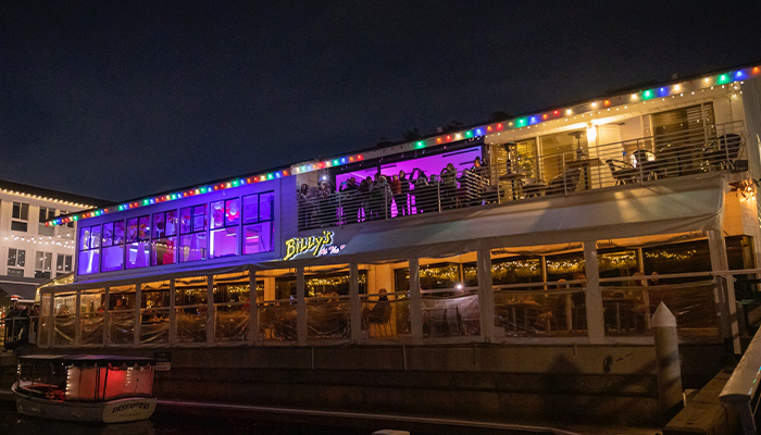 Experience the Newport Beach Boat Parade  In Aloha Style at Billy’s at the Beach