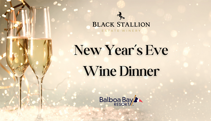 New Year’s Eve Wine at Balboa Bay Resort