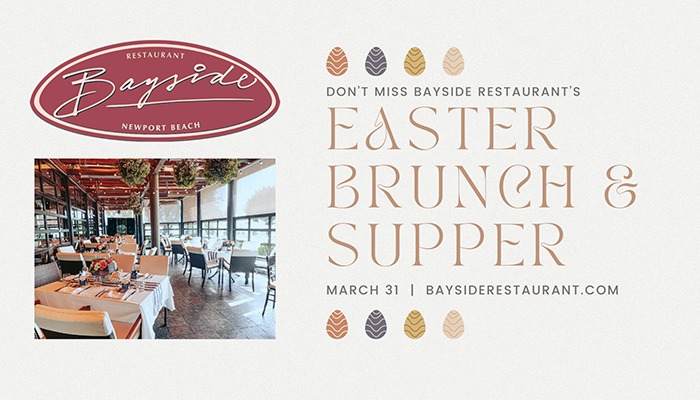 Bayside Restaurant’s Easter Brunch & Supper with Live Music
