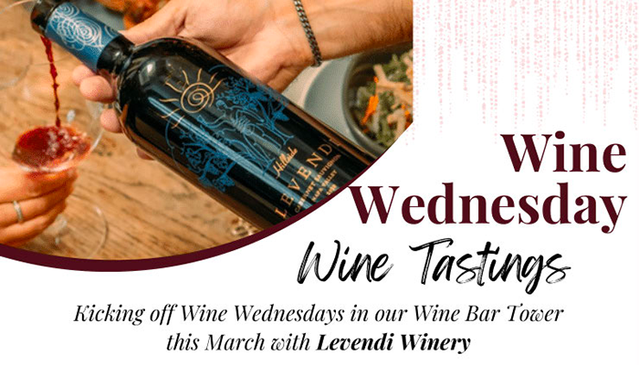Wine Wednesday’s Featuring Napa’s Levendi Winery
