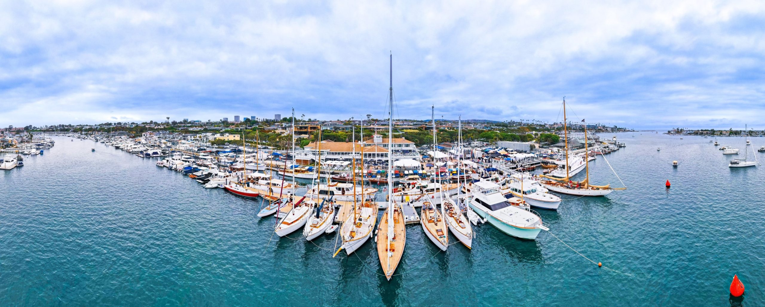 wooden boats in the water