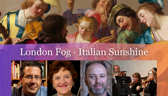 Baroque Music Festival, Corona del Mar 2024: London Fog, Italian Sunshine (Opening Concert)