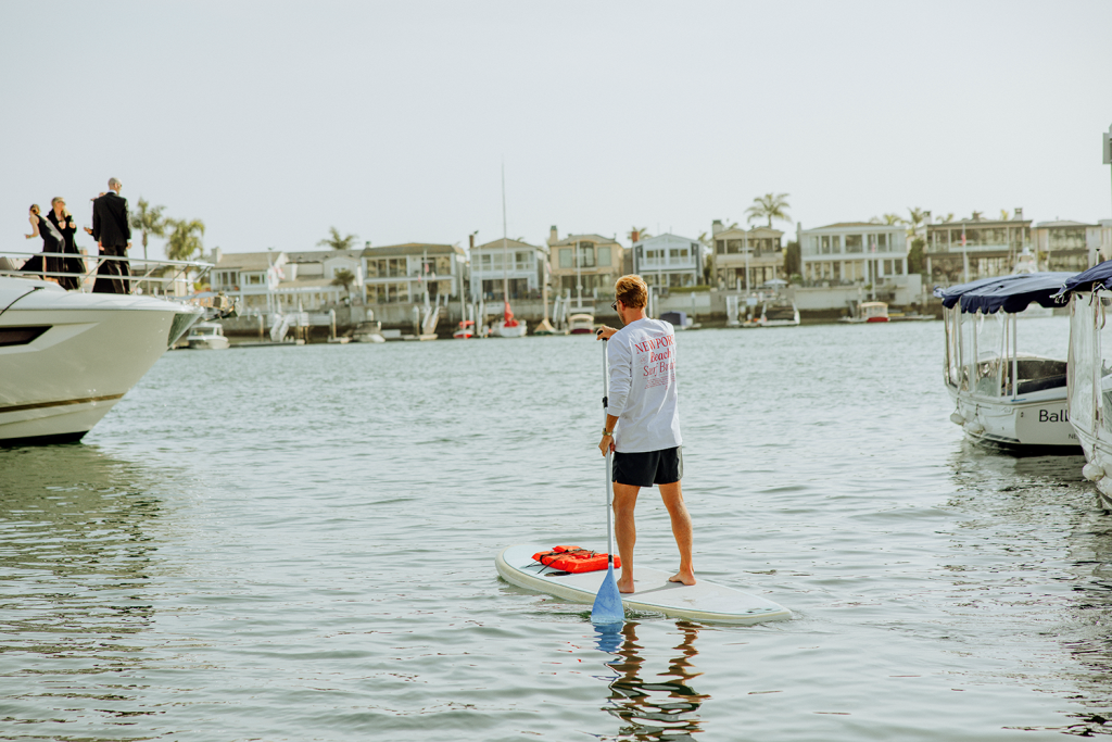 man on a paddleboard