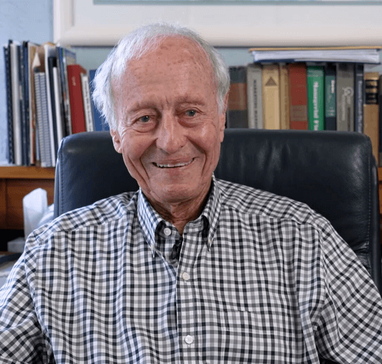 older man smiling