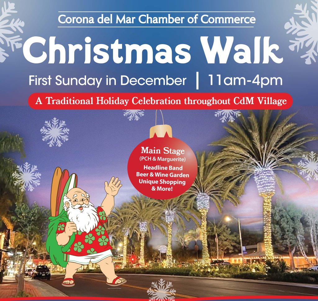 christmas walk flyer
