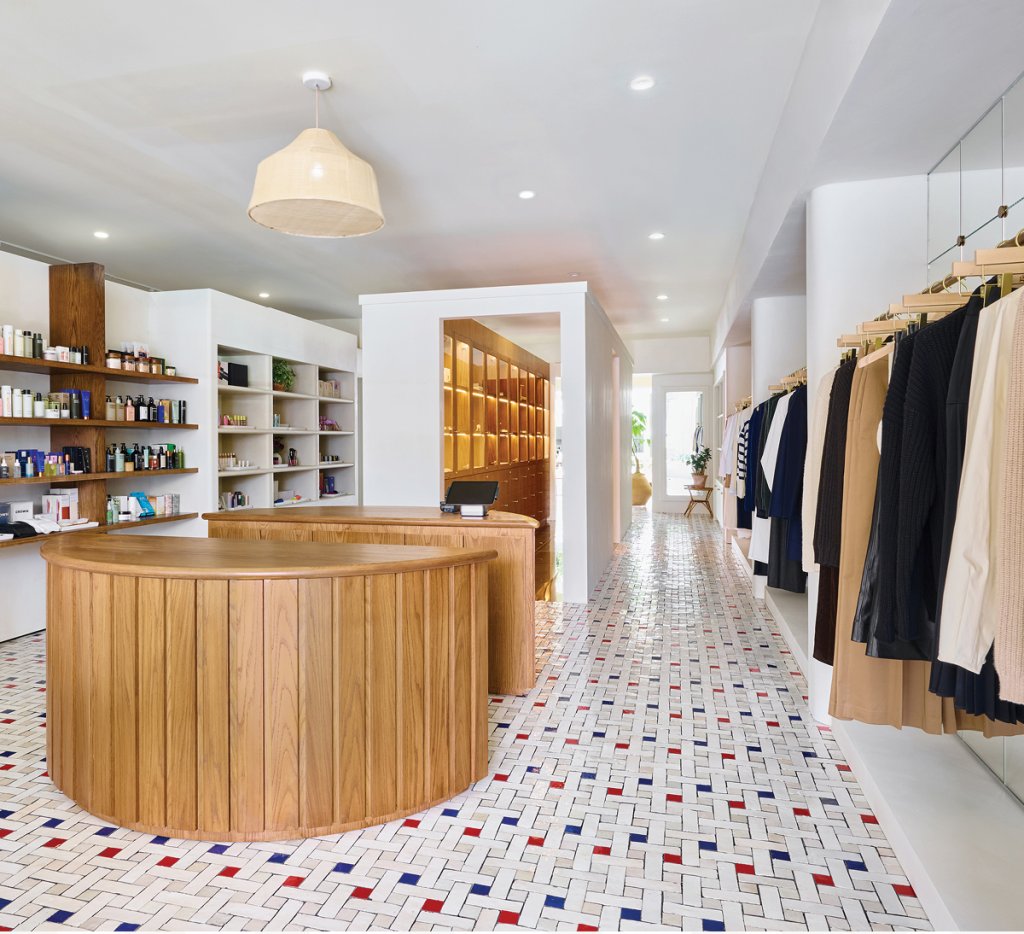 inside of a store