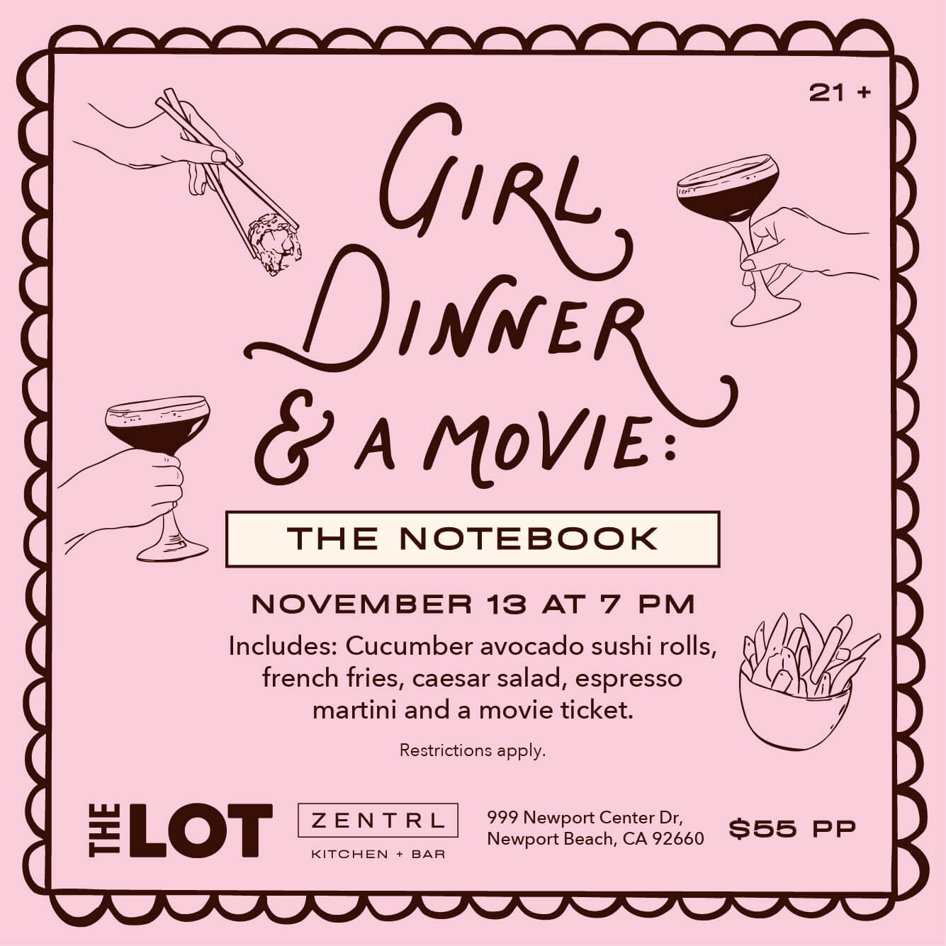girl movie flyer