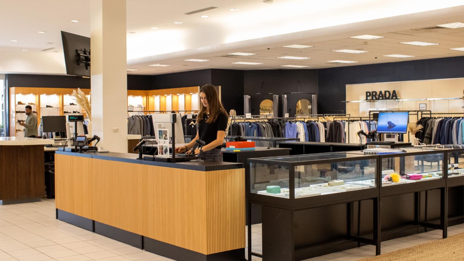 inside of a store