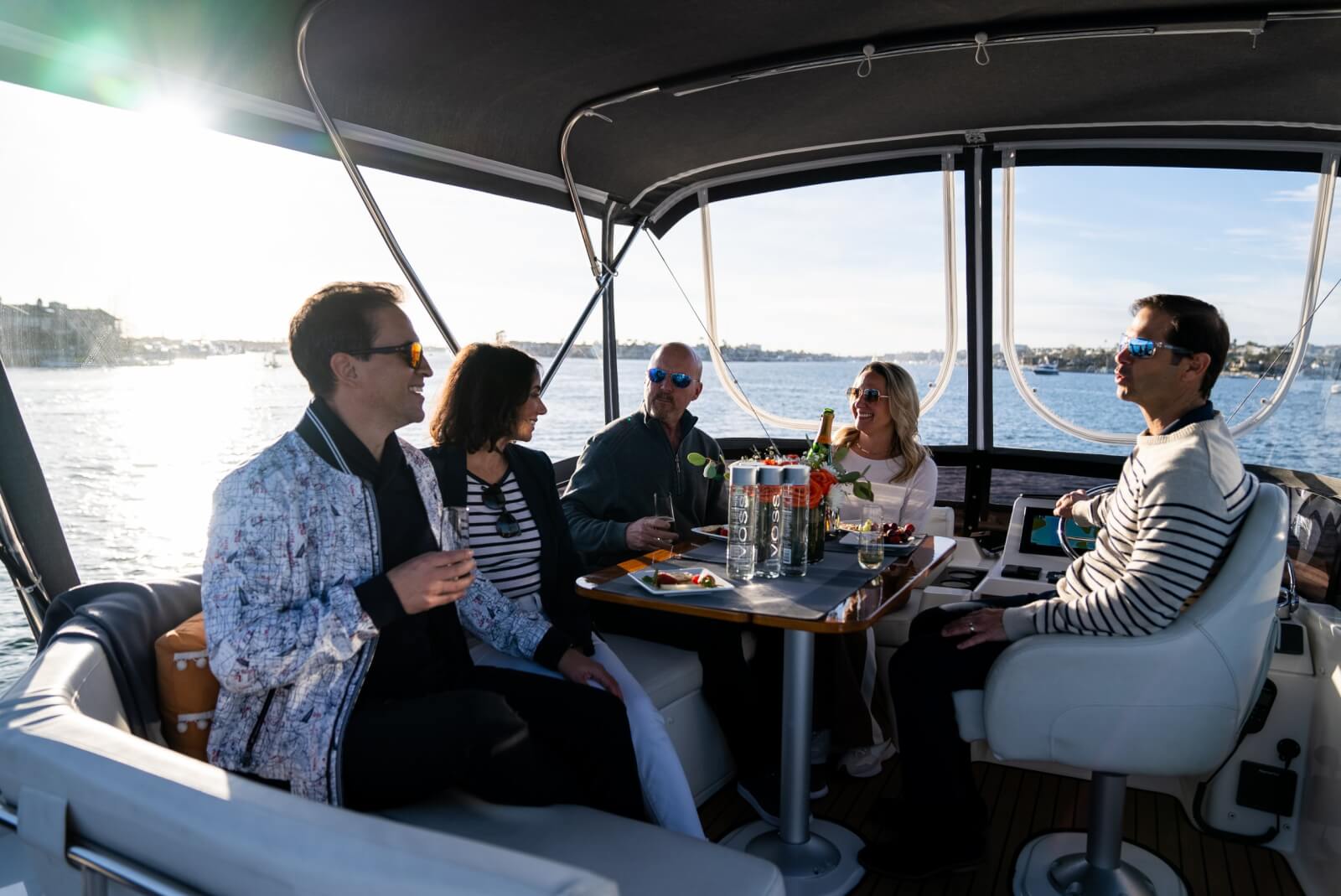 people on a boat