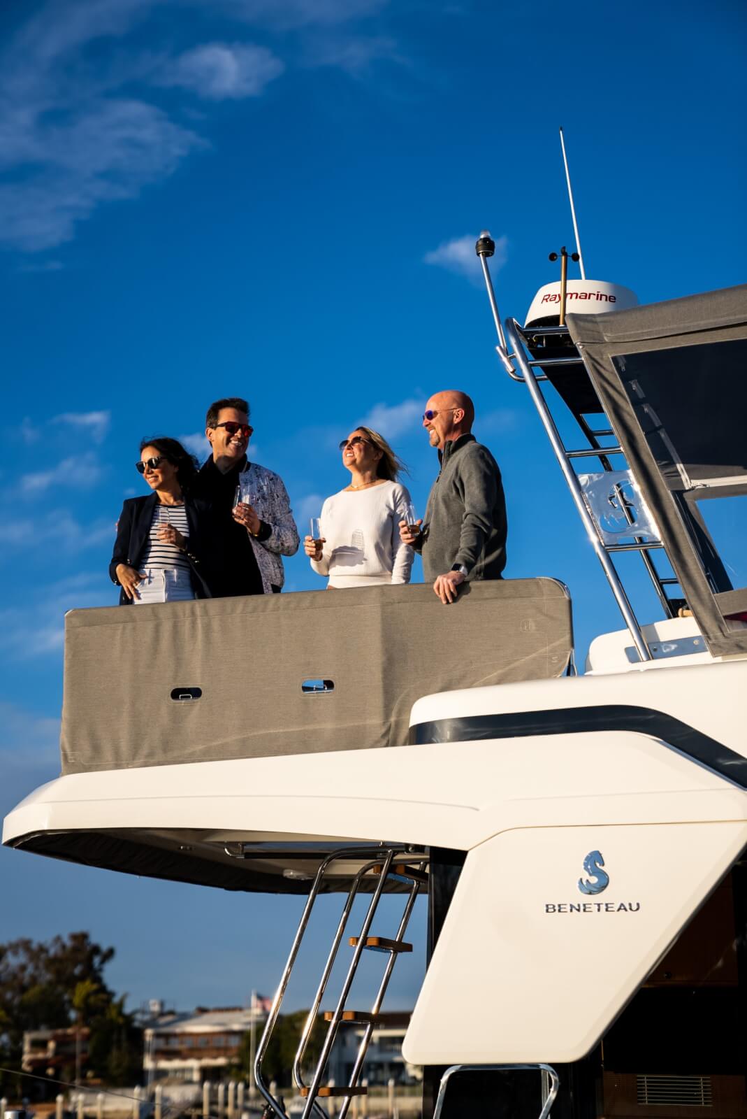 people on a boat