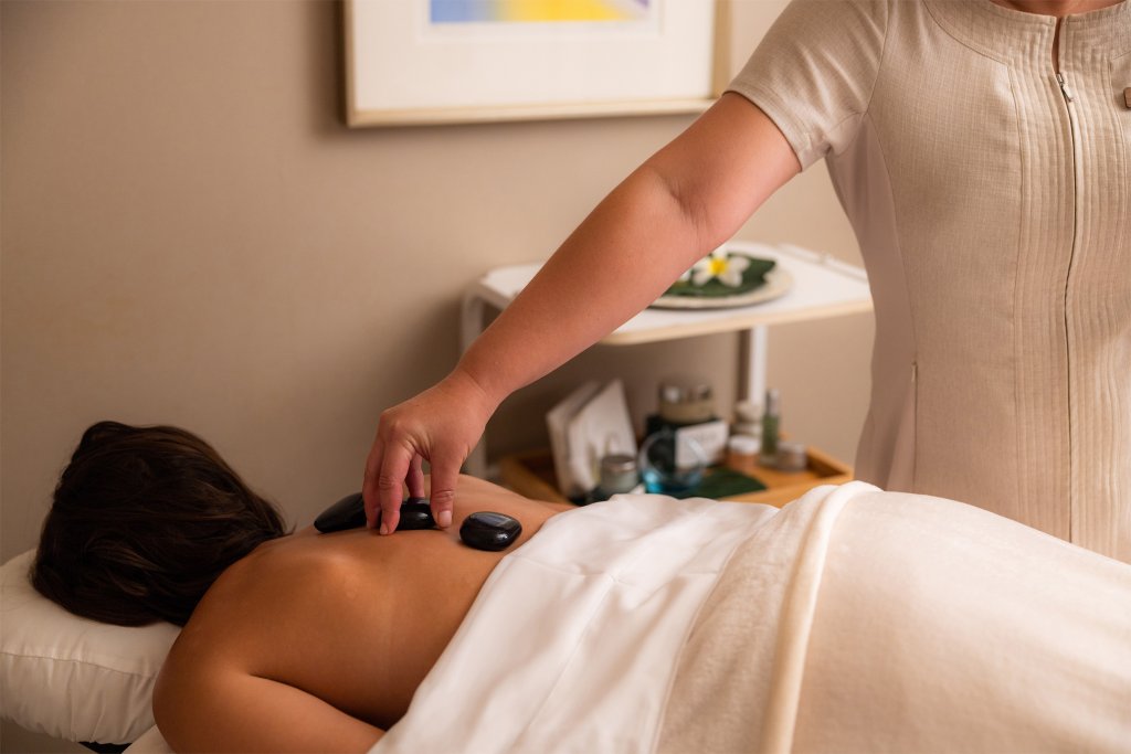 someone getting a massage