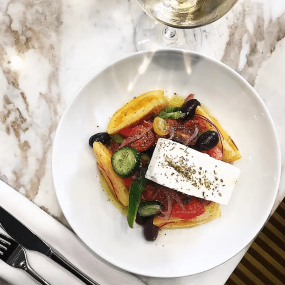 food on a plate