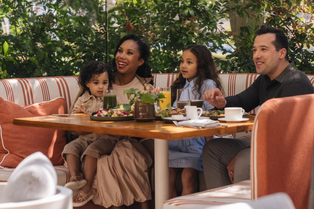 family eating