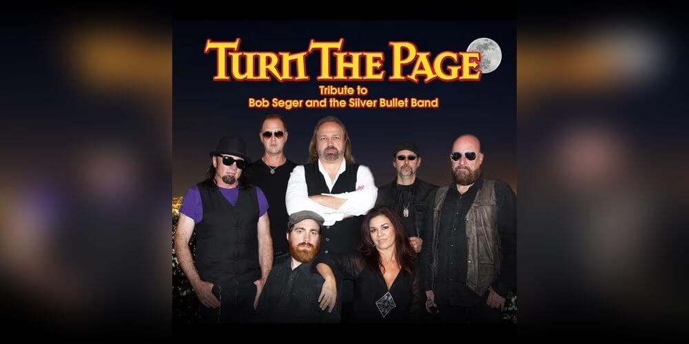 Six band members posing for a picture with black background