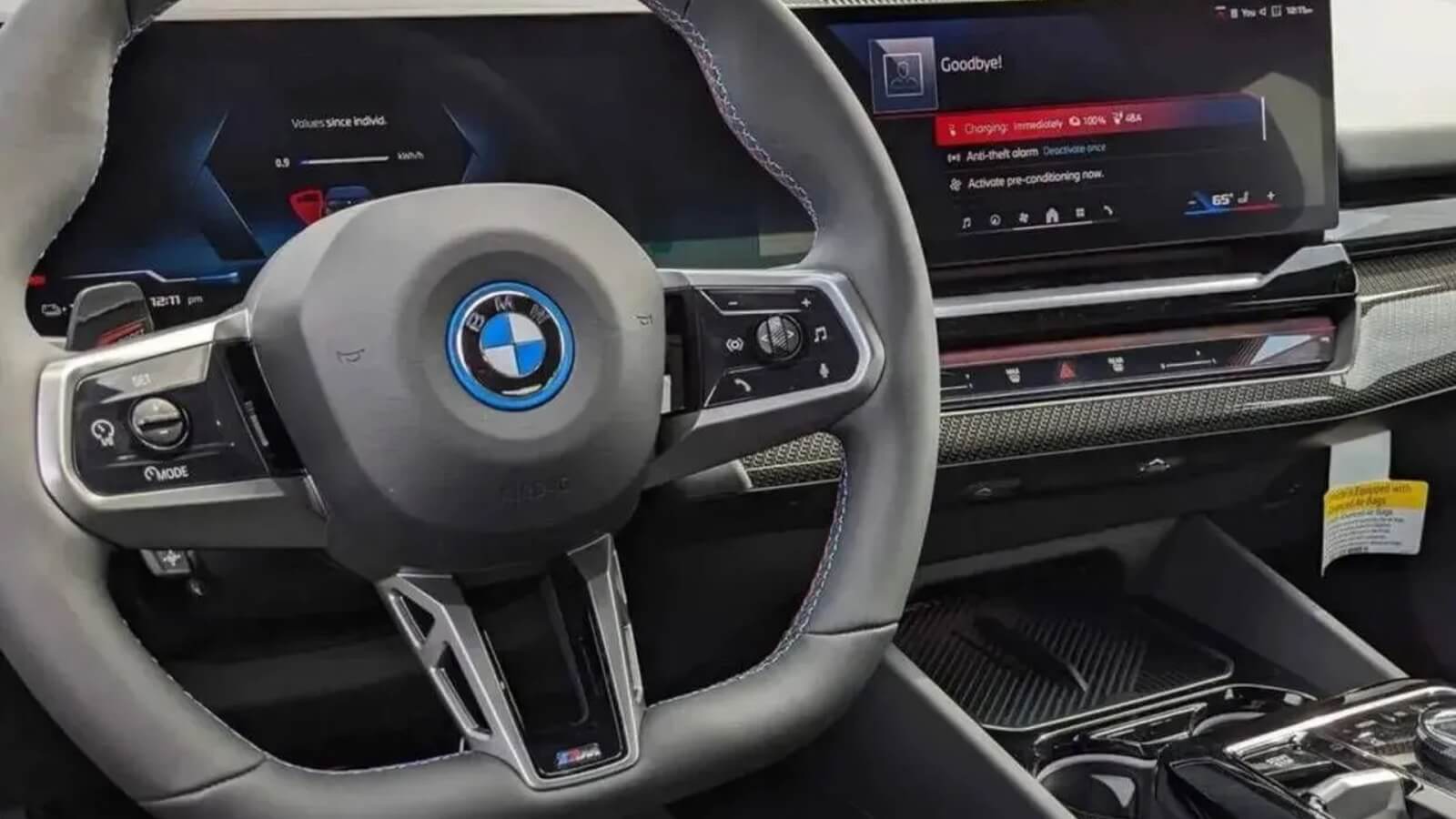 inside of car
