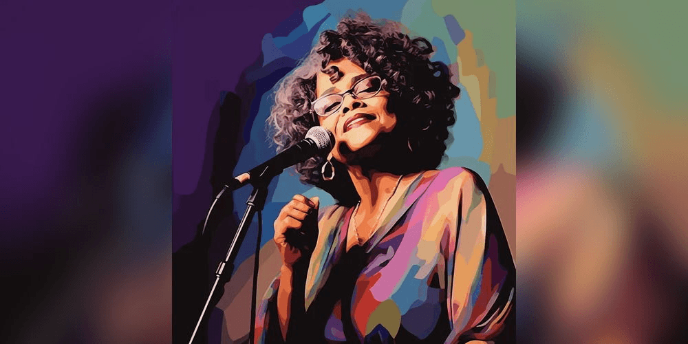 woman singing