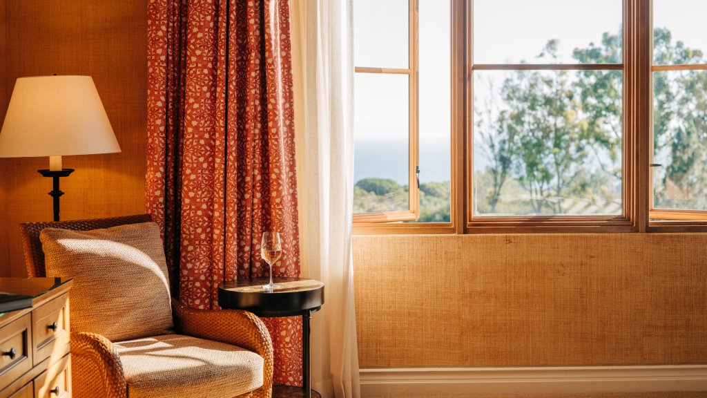 chair and window