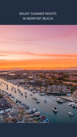 Sunset at Fashion Island - Newport Beach News